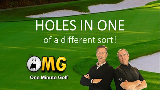 S1E1 Not Your Ordinary Holes in One!