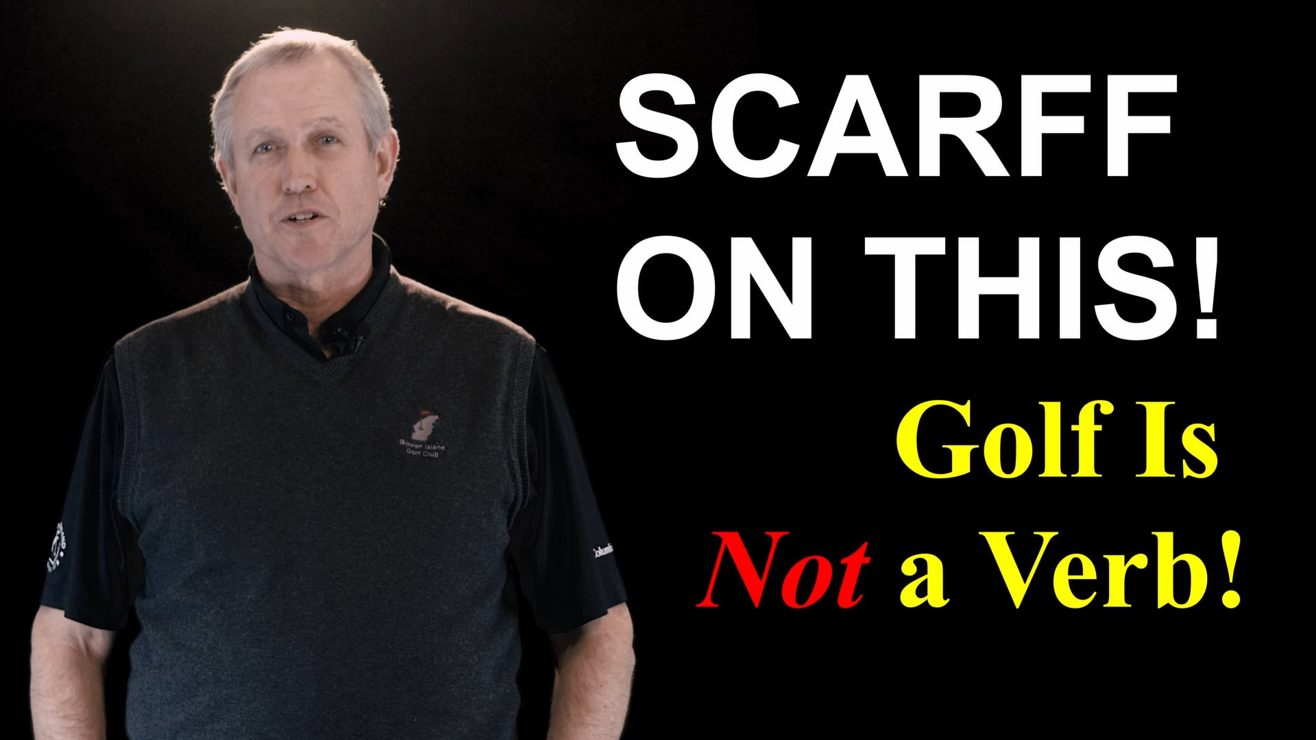 SOT S1 E3 Golf Is Not a Verb