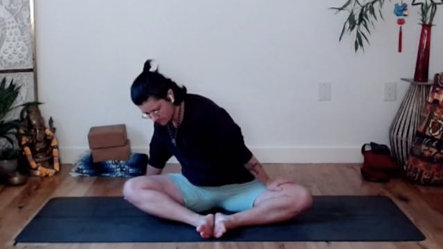 Miles: Abs, Legs, Hips, Hands (20 min)
