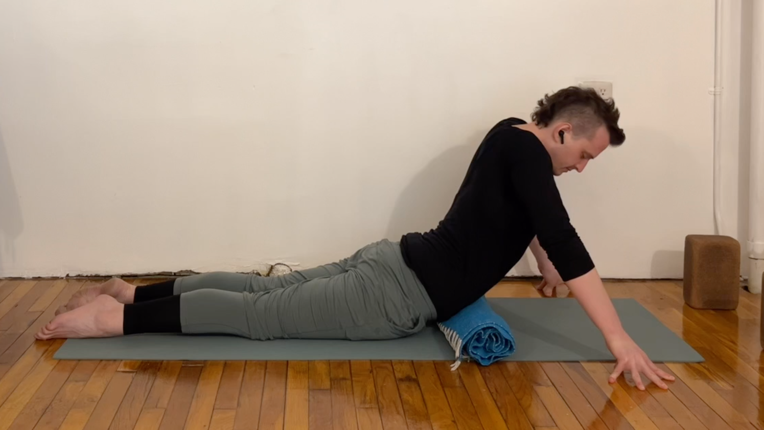 Kevin: Backbends with a Blanket (50 minutes)