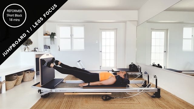 Reformer Jumpboard 1 / Legs Focus