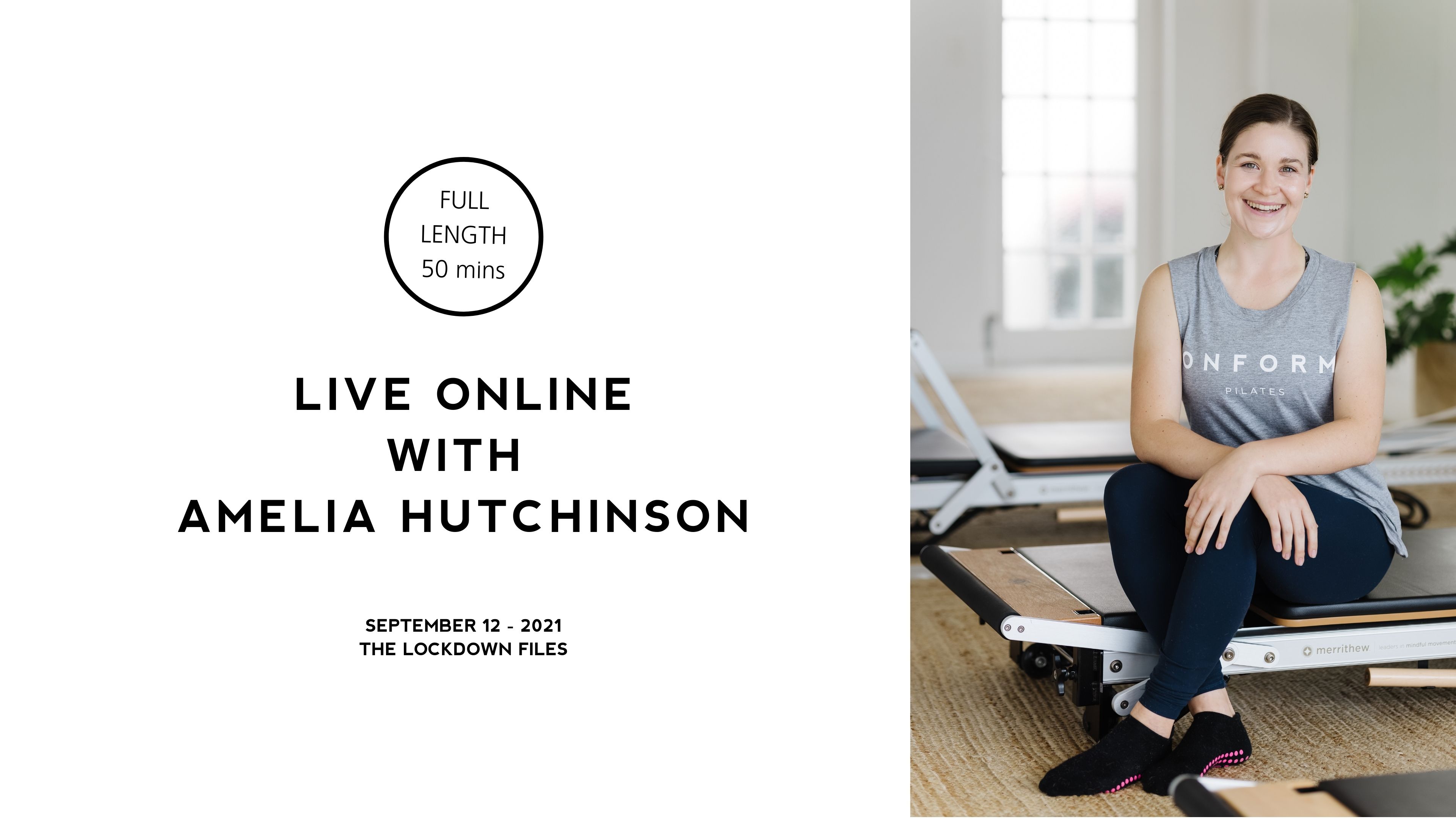 Live with Amelia / Total Body Pilates / 3