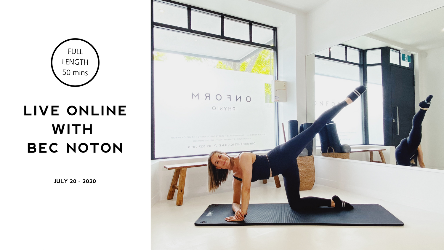 Live Online with Bec Noton - July 20