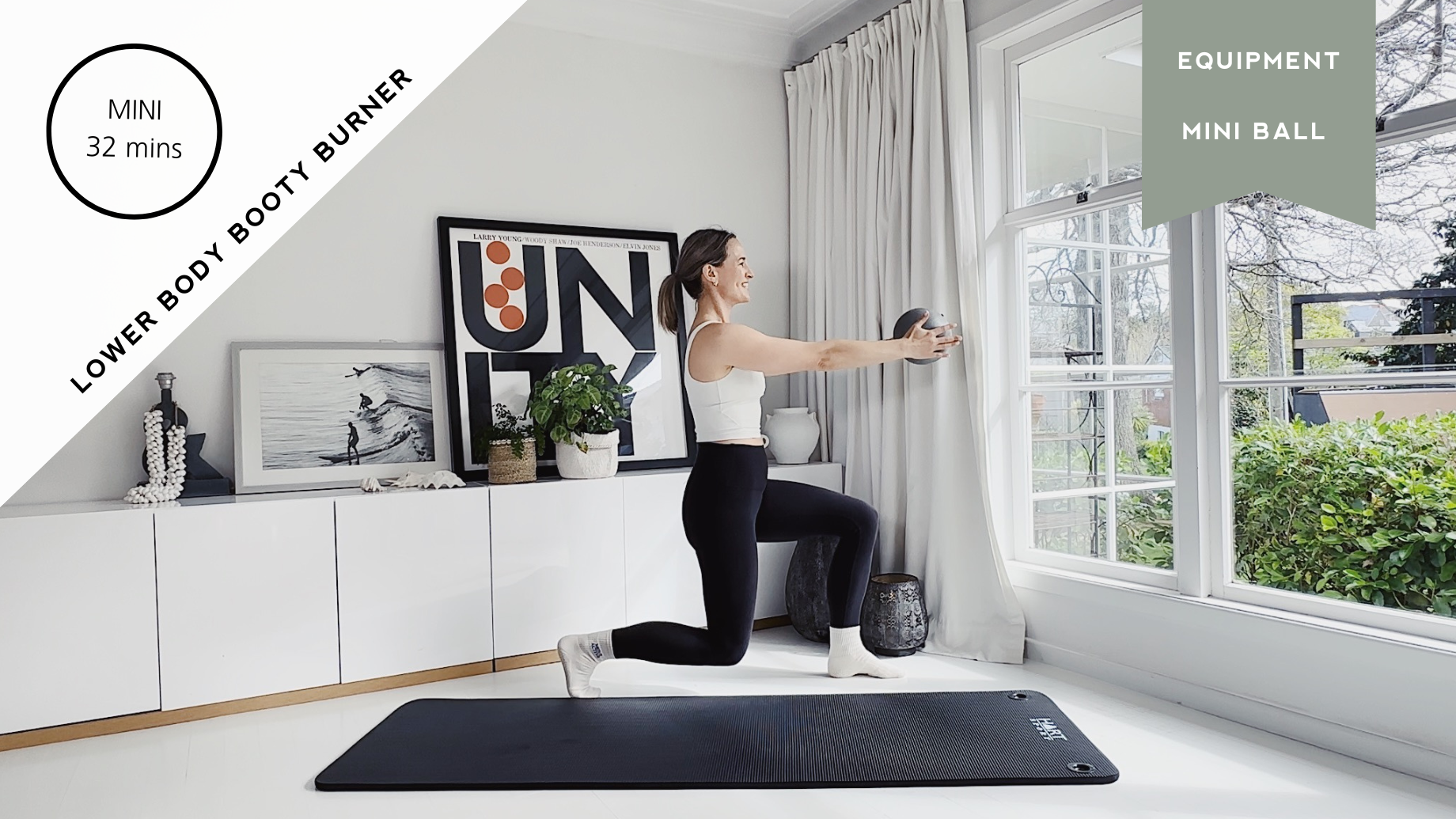 Lower Body / Booty Burner with Pilates Ball