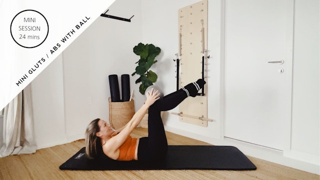 Mini Glute & Abs with Pilates Ball