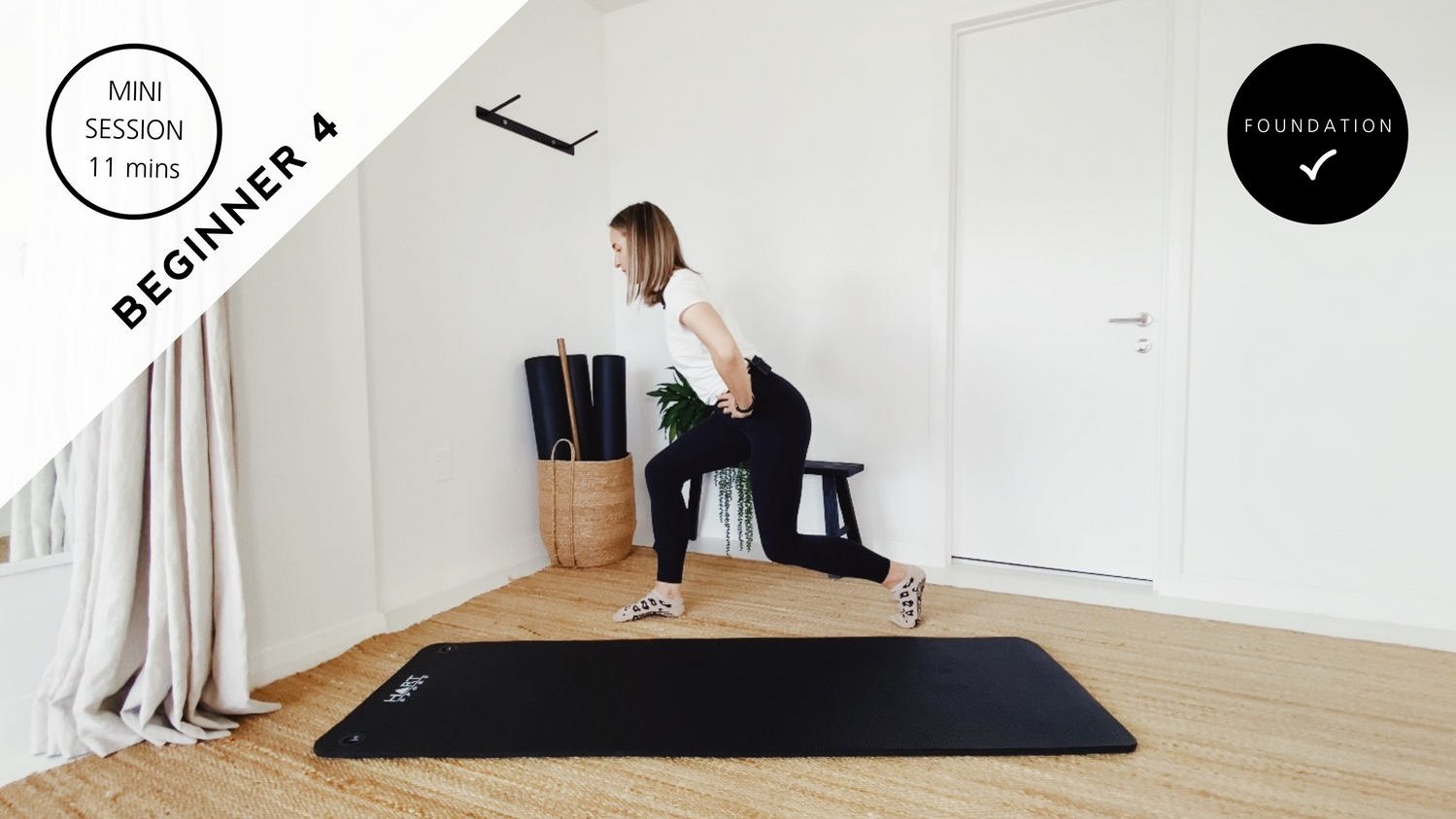 Beginner 4 - Squats / Lunges / Strong Legs + Core