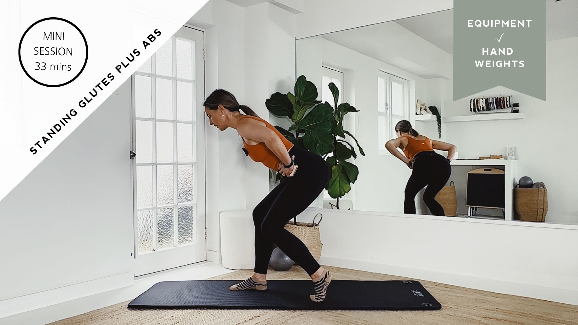 Standing Glutes with Abs & Arms