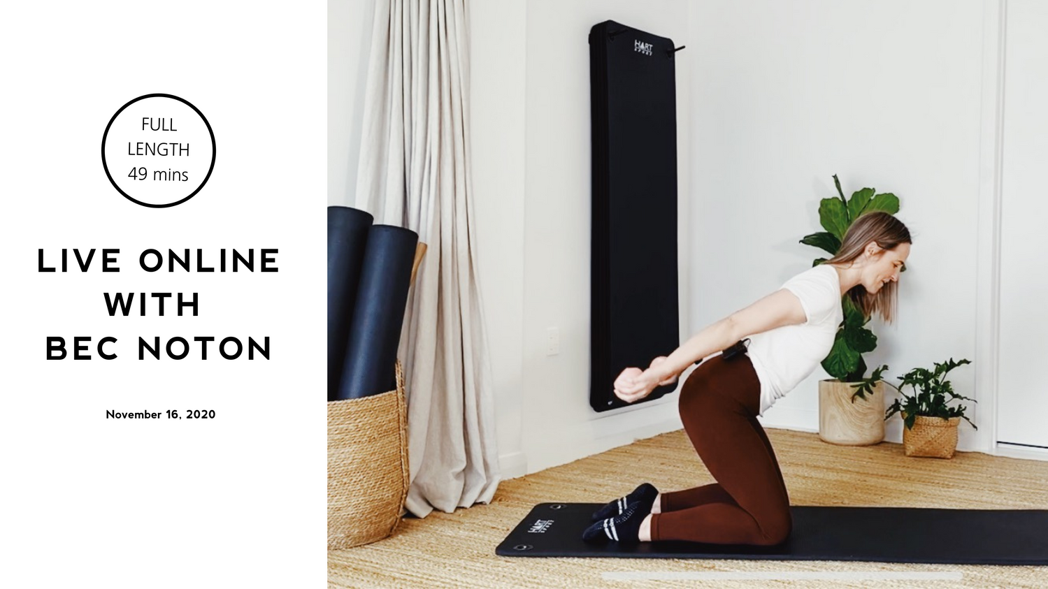 Live Online with Bec Noton - Nov 16 (49 mins)