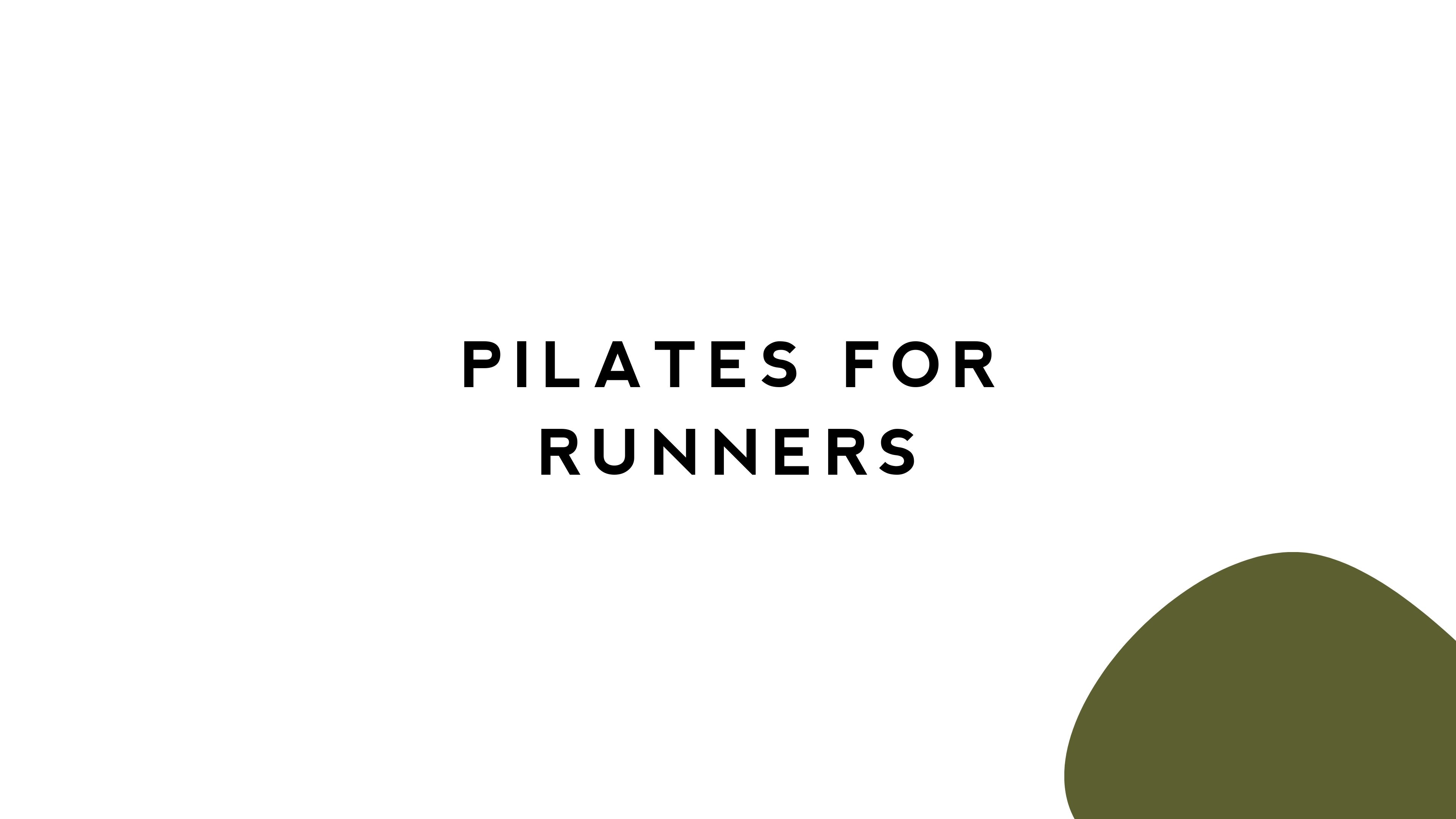 Pilates for Runners