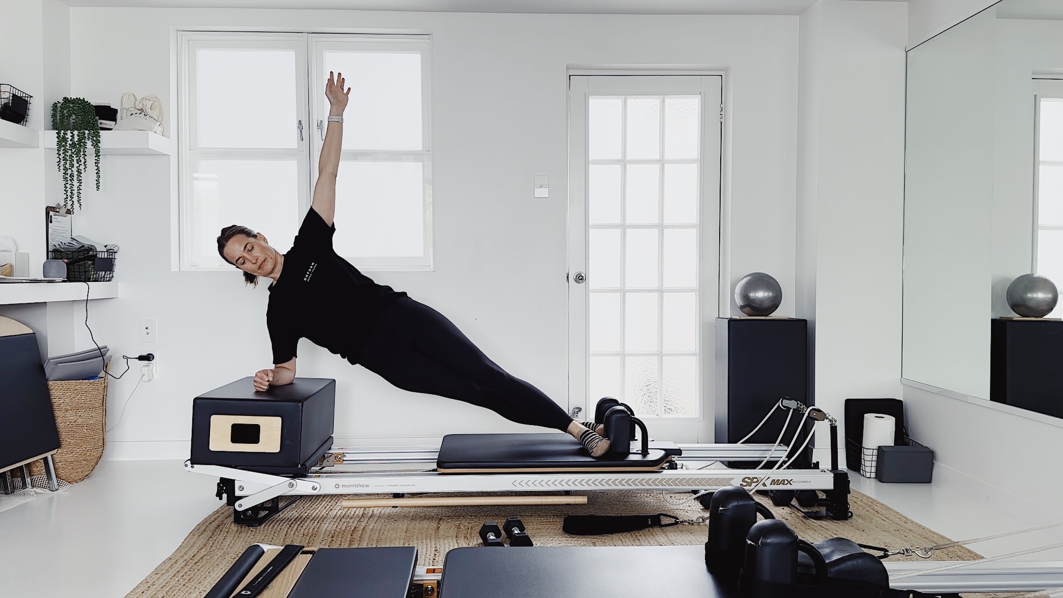 Side Plank Variation on elevated box (#016)