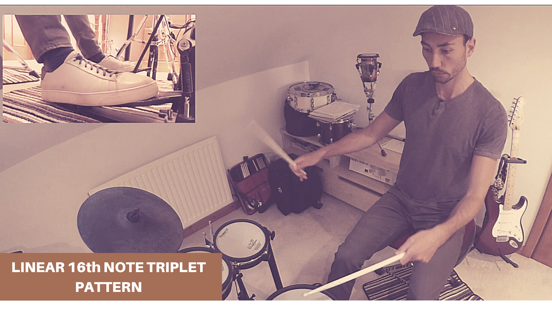 Linear 16th Note Triplet Pattern 