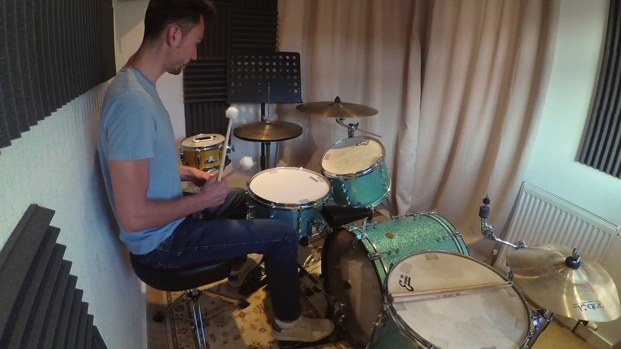 5 Stroke Roll Theme Using Mallets & Sticks