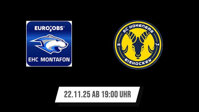 EHC Montafon vs SC Hohenems