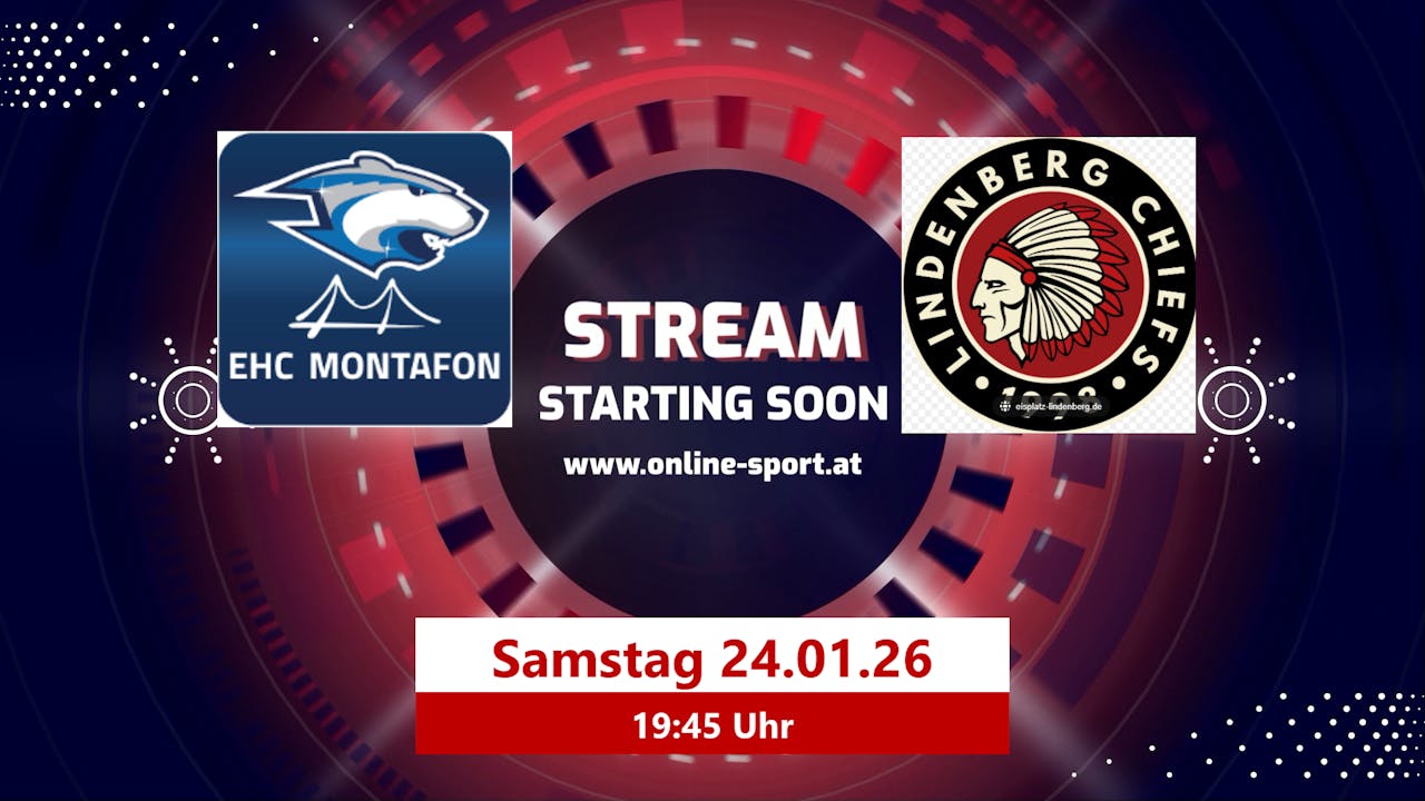 Lindenberg Chiefs vs EHC Montafon