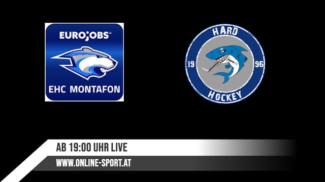 EHC Montafon vs HC Hard .. ZUM STEAM >>>>