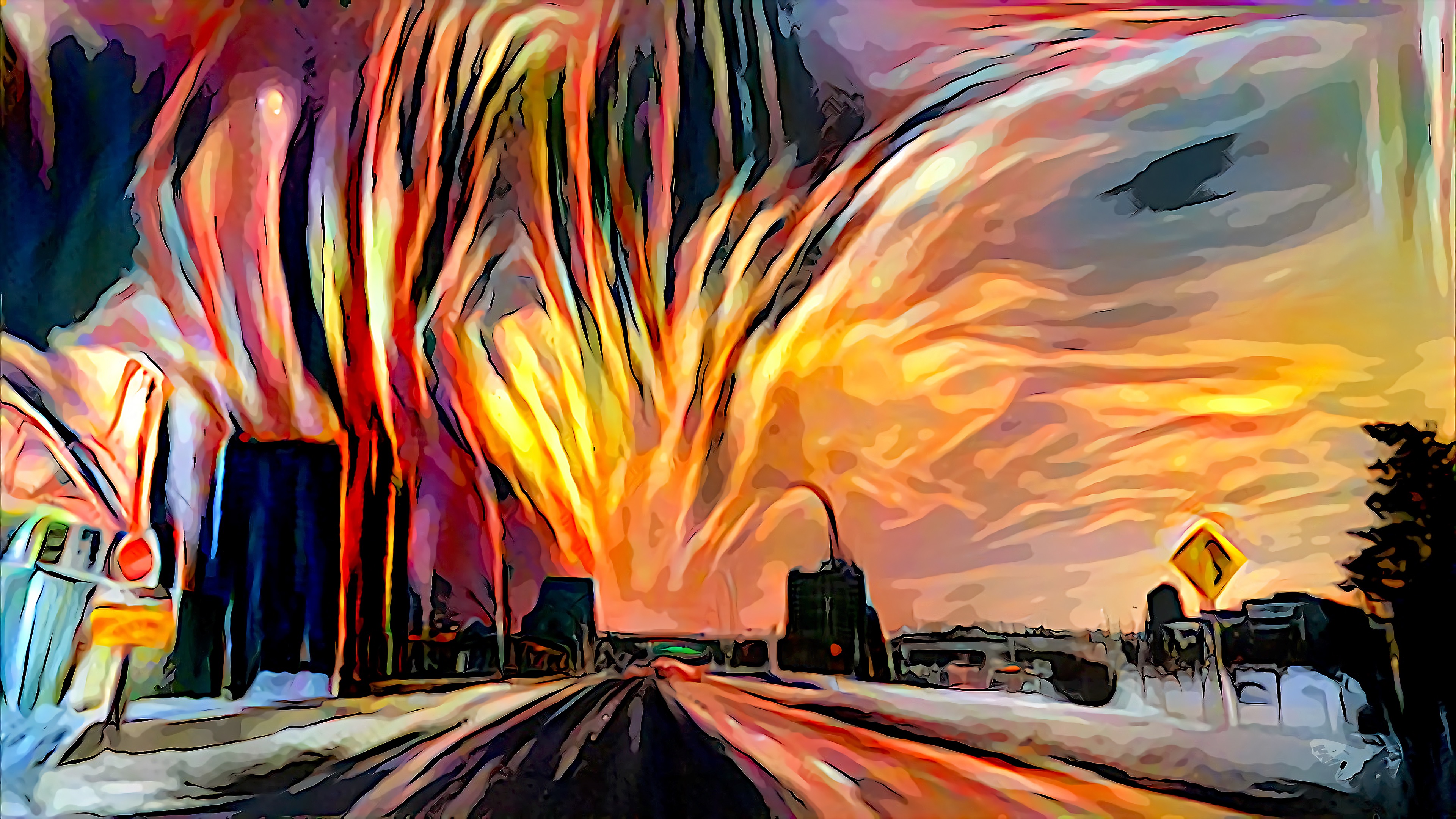 crowchild sunset
