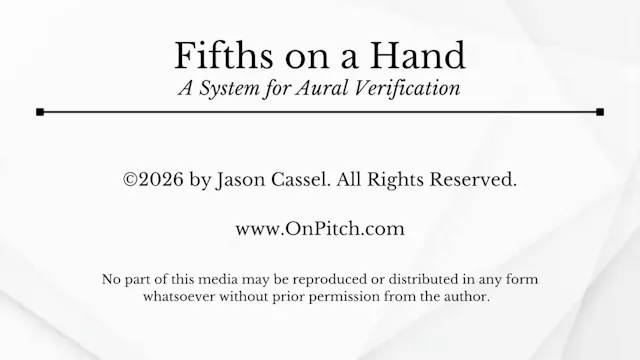 Fifths on a Hand: A System for Aural Verification