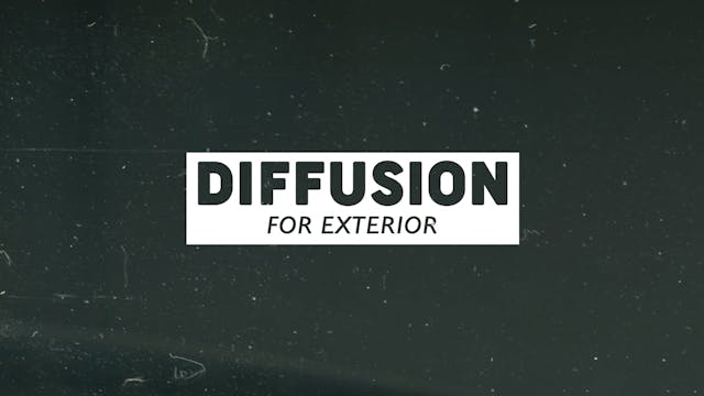 Diffusion for Exterior