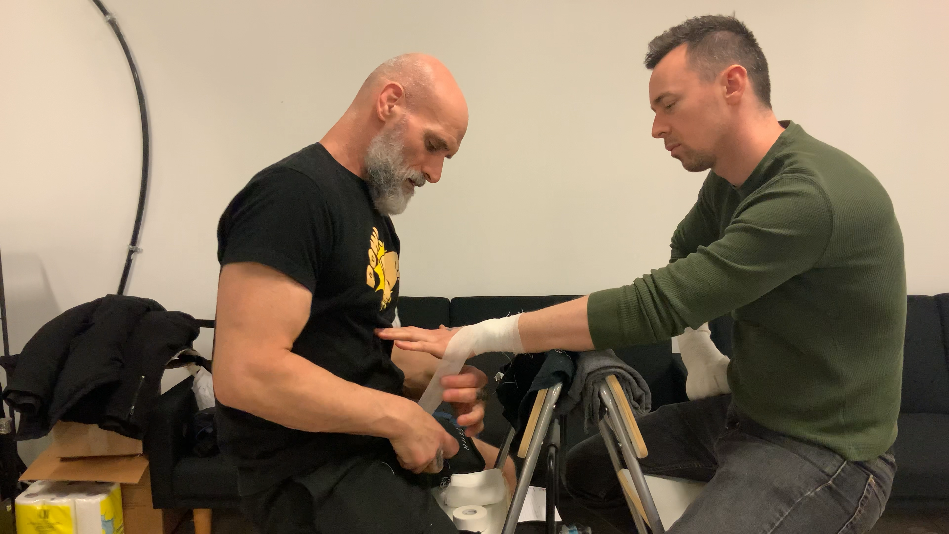 Coach Samir Seif:Level 2 Cut Hand Wrap Evaluation