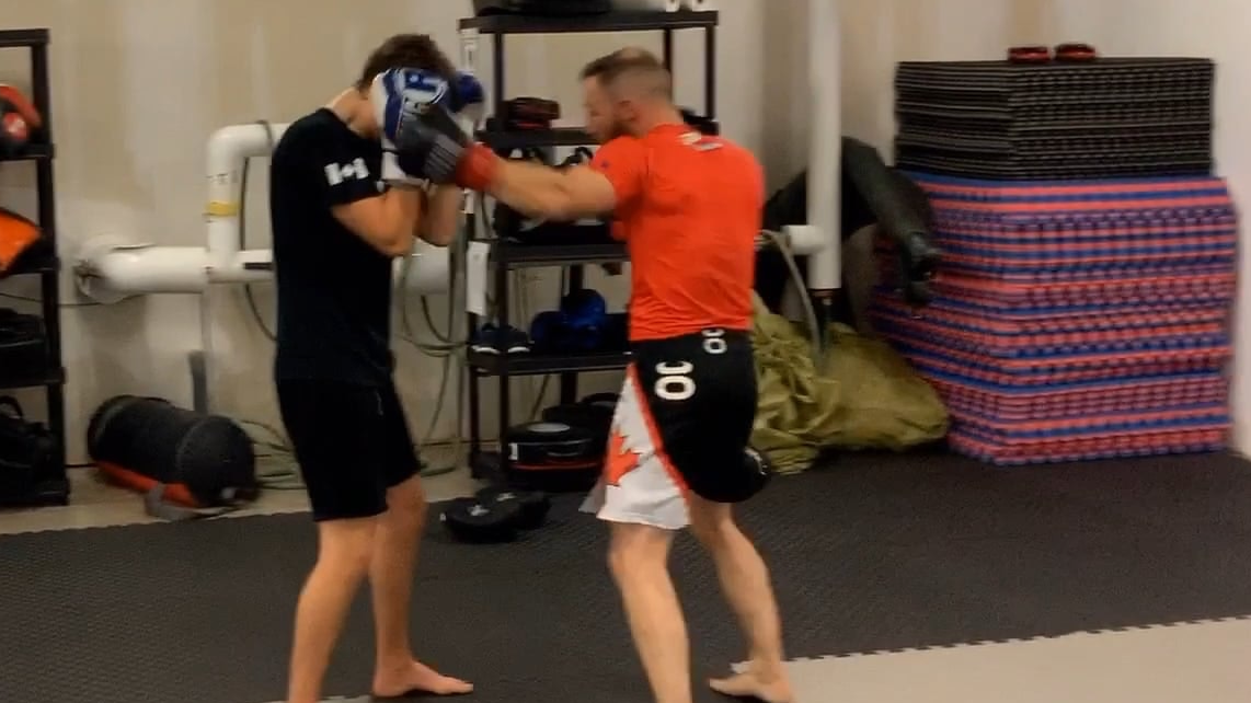 Muay Thai Fundamentals White Shorts:1st Stripe/Lesson 7 Full Body Defense