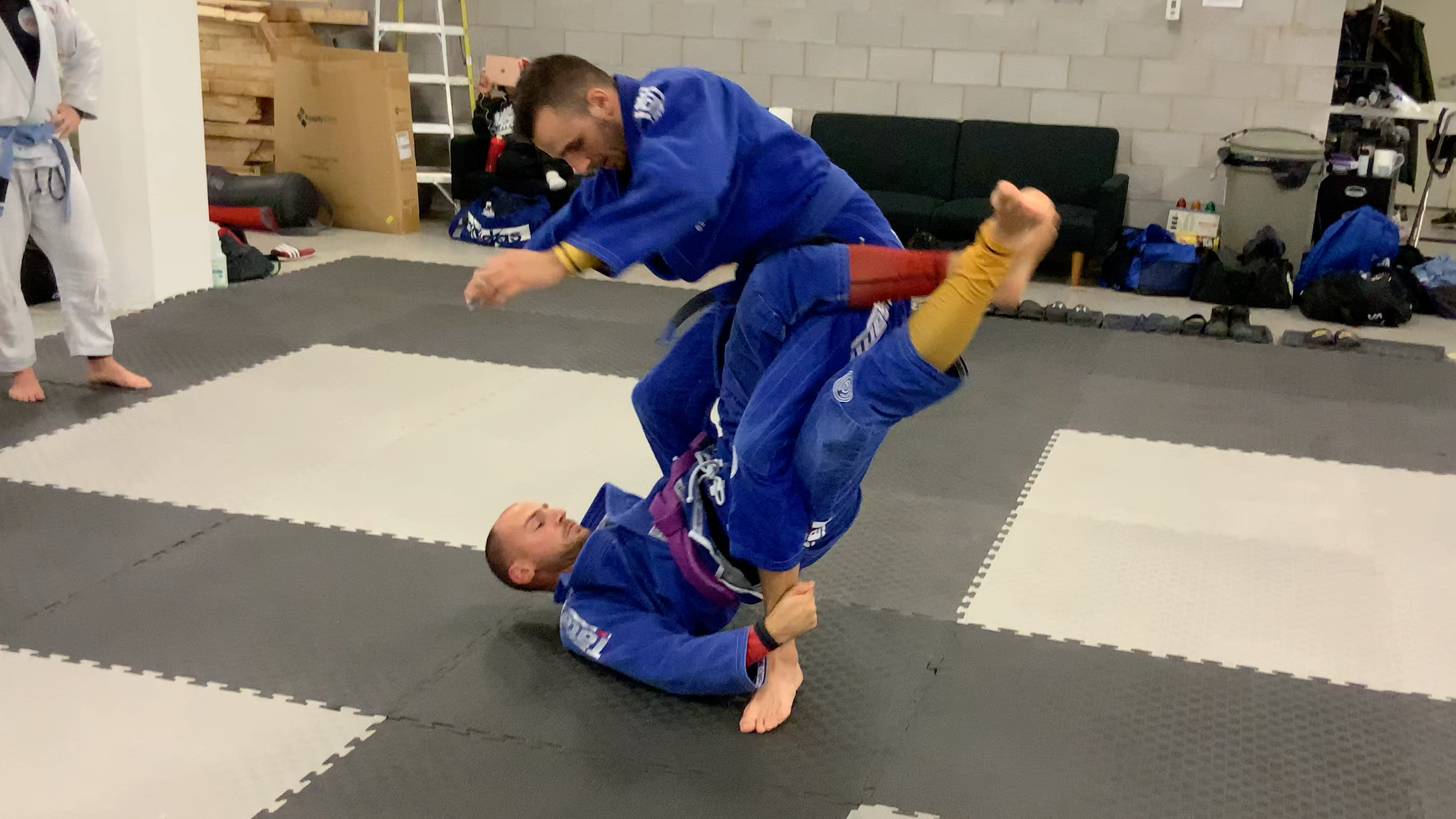 Leg Lock 201:Outside Ashigarami sweep from X-Guard