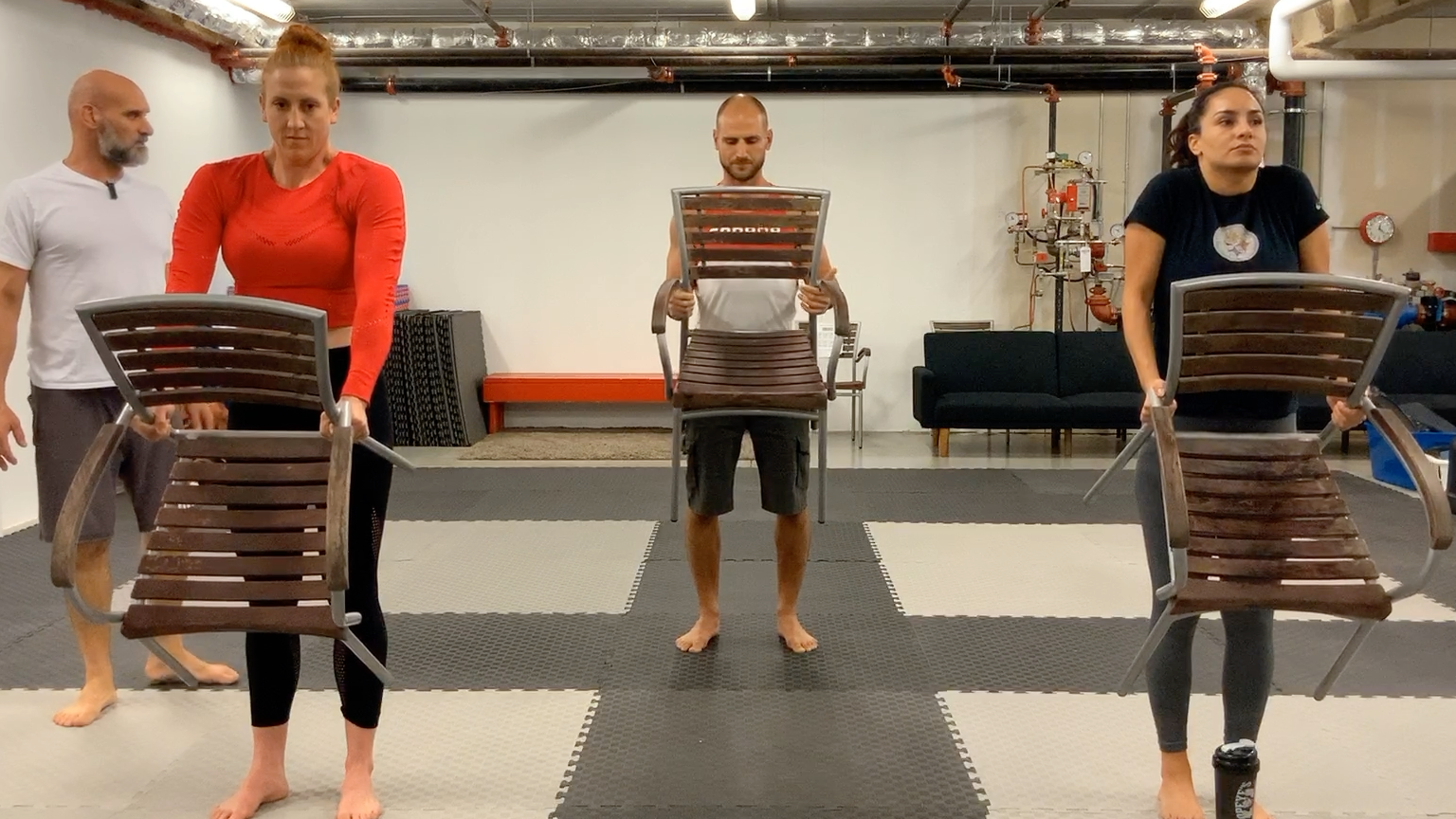 Kinstretch Class:Sitting in a Chair CARs and 90/90 base position