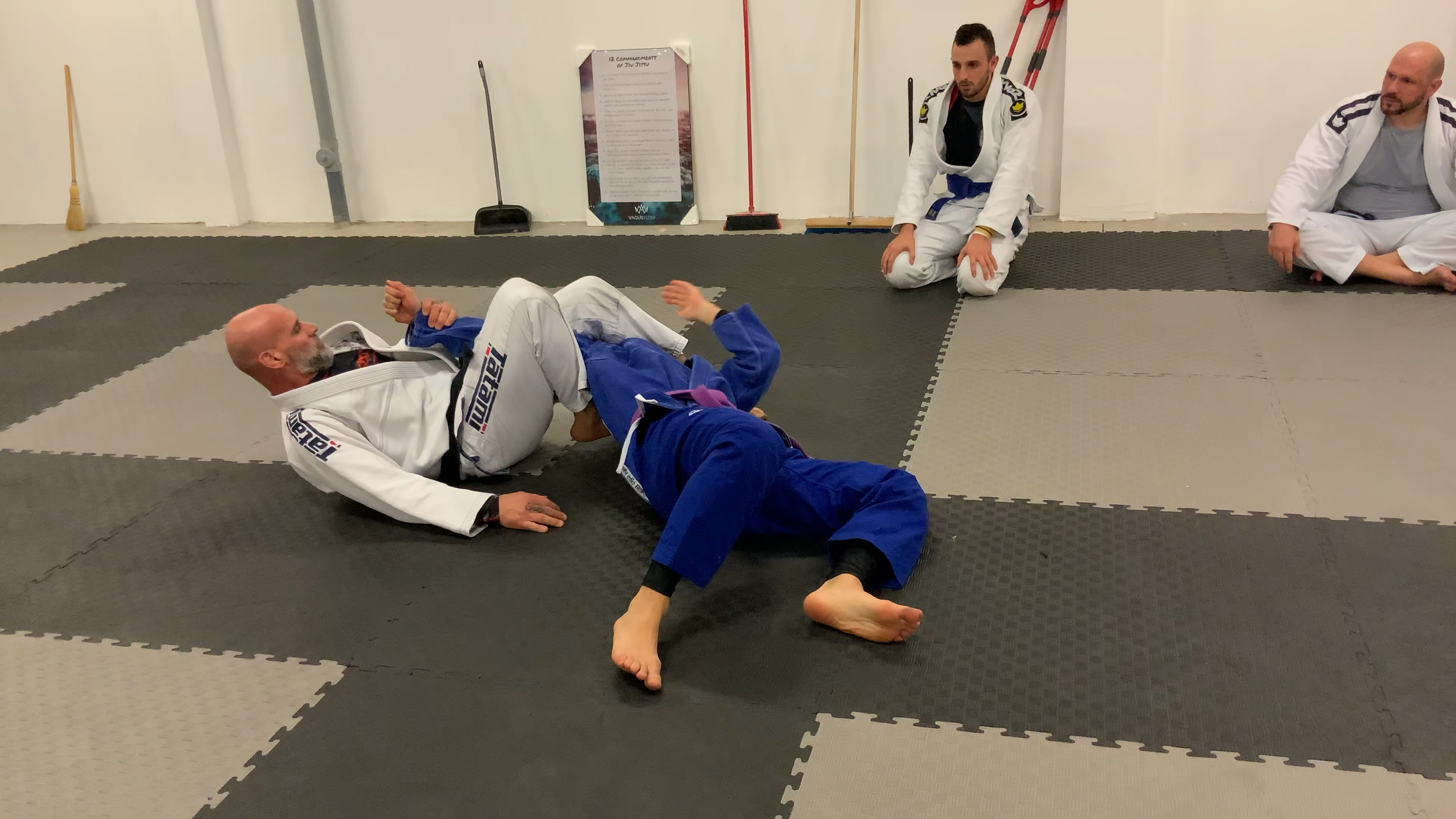 Top Position Movement Drill:Top spin, Hip switch, Chair Sit (arm bar bonus)