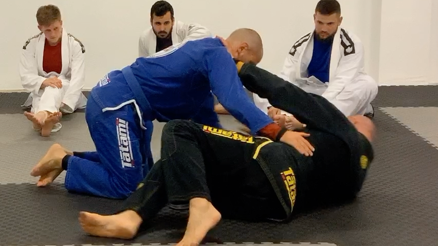 Guard Retention Fundamentals lesson 9:Stop Choke and Reframe