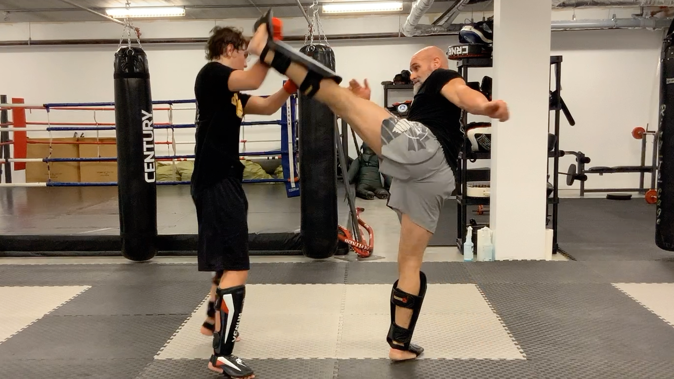 201 Muay Thai :Kick for Kick drill
