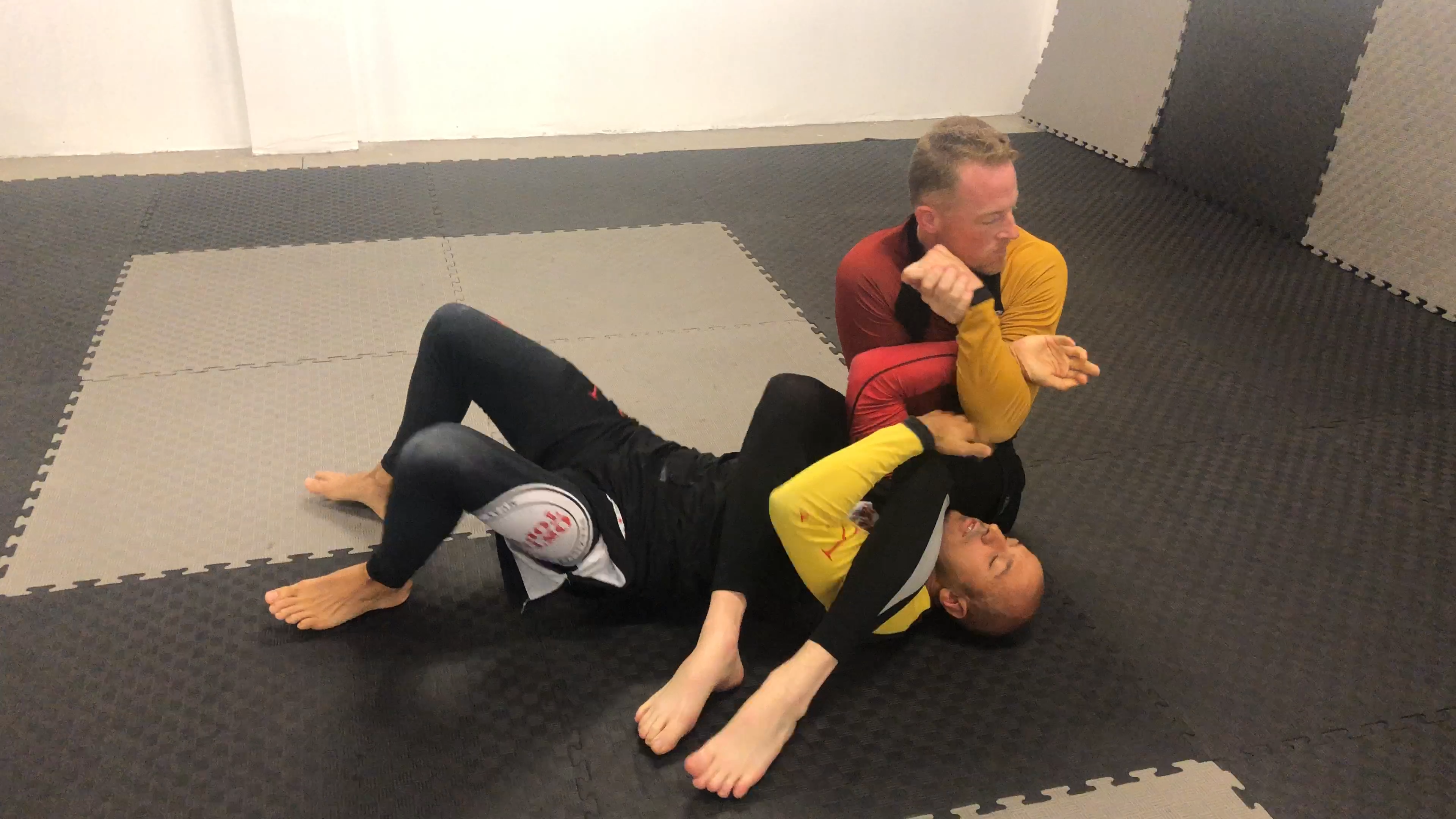Back Take to Armbar Variation 3:Baseball Grip Catch Breaker