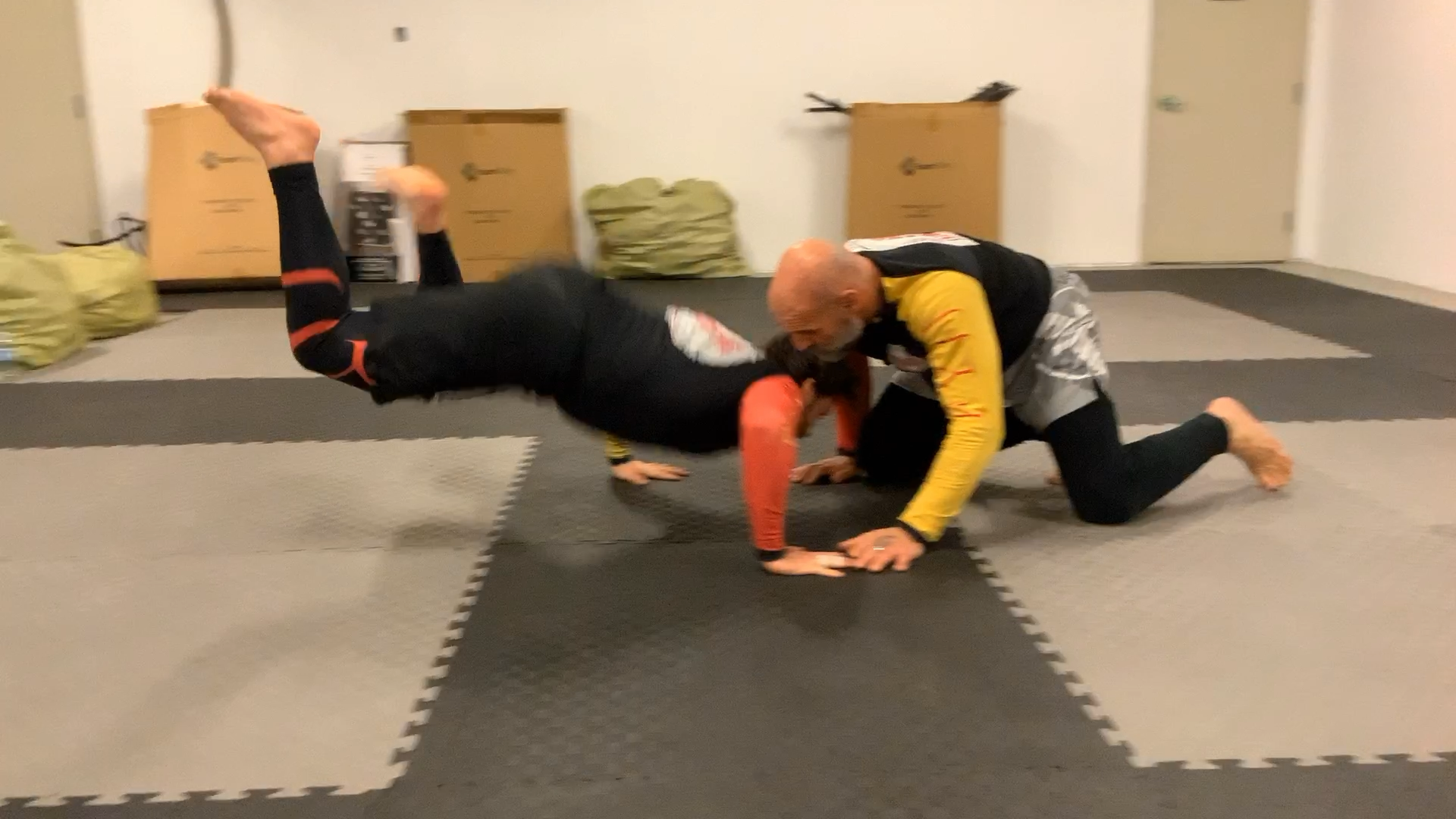 Wrestling 101:Lesson 3 Level Change and Sprawl Drill