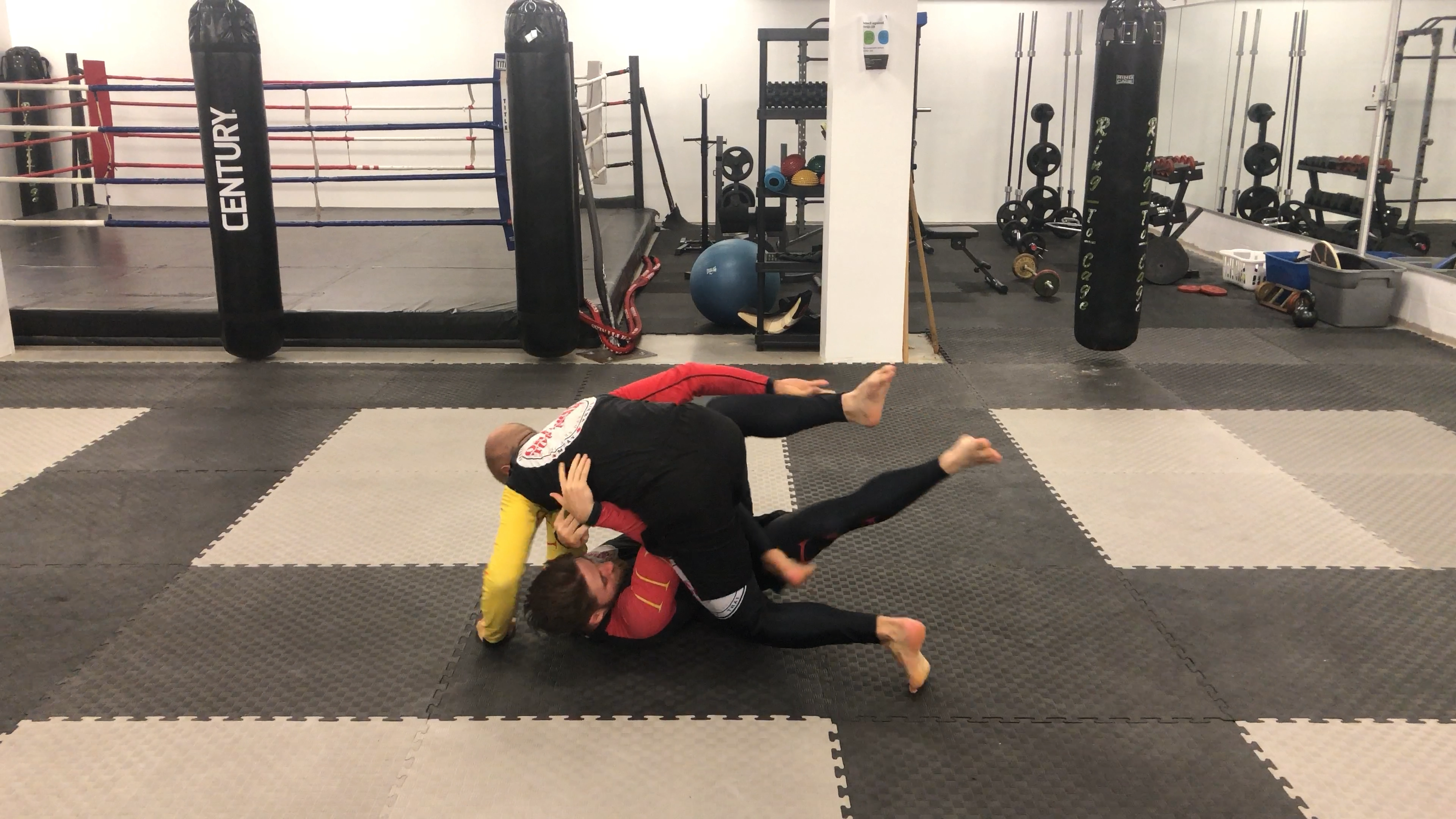 BJJ 201 NoGI Passing:Cross Shin Pass 2