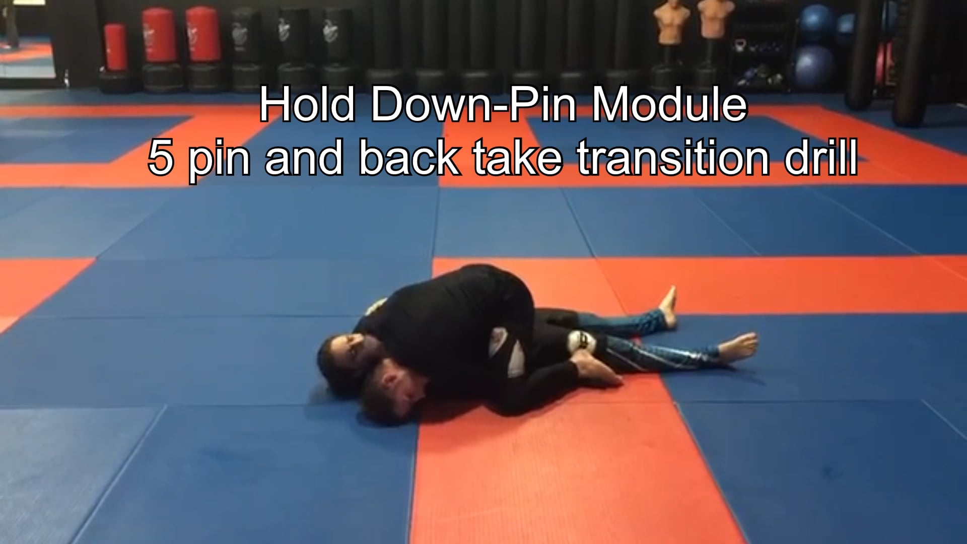 Hold down Module:5 Pin Transition drill and back take 