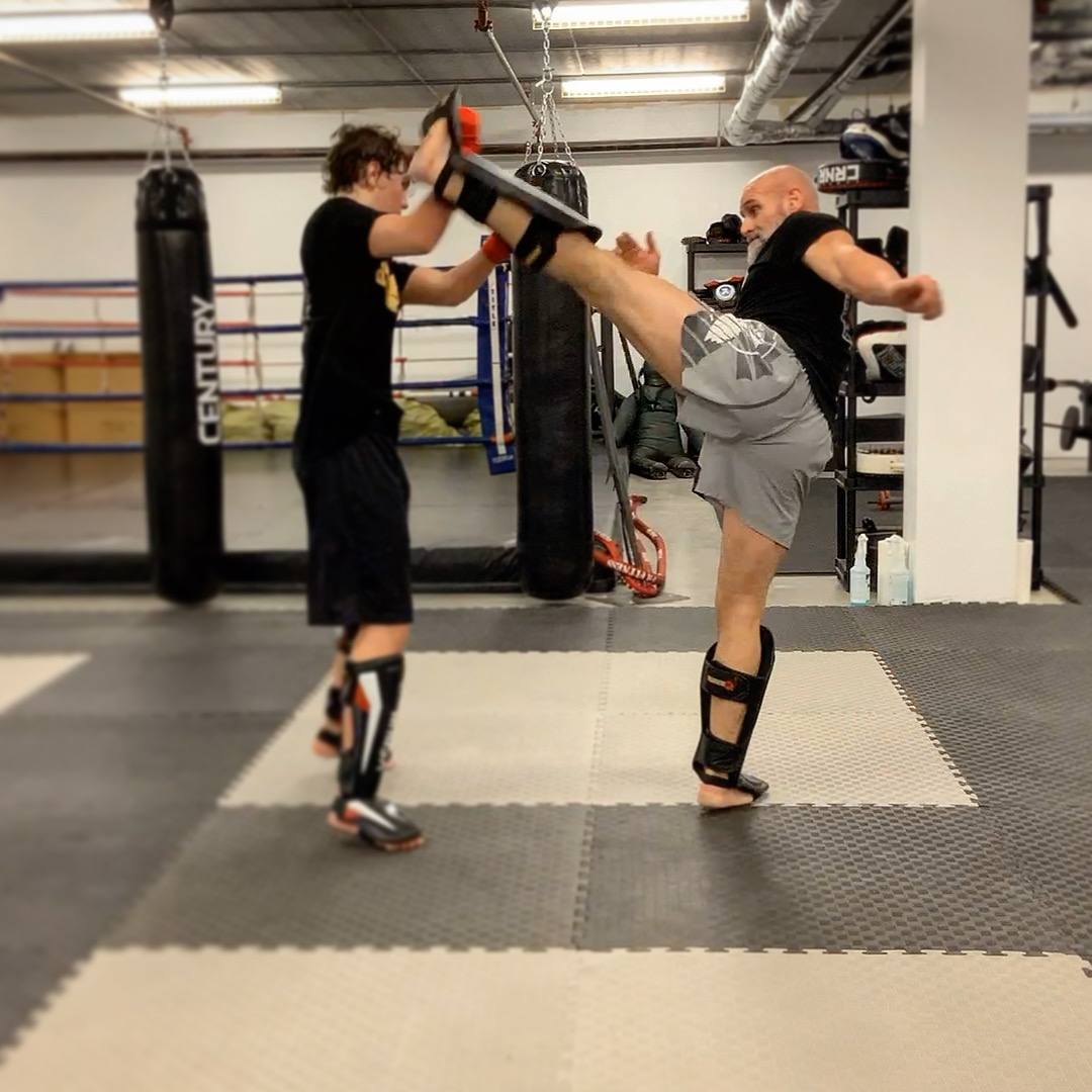 Muay Thai kickboxing 201:Drills and Pads Work