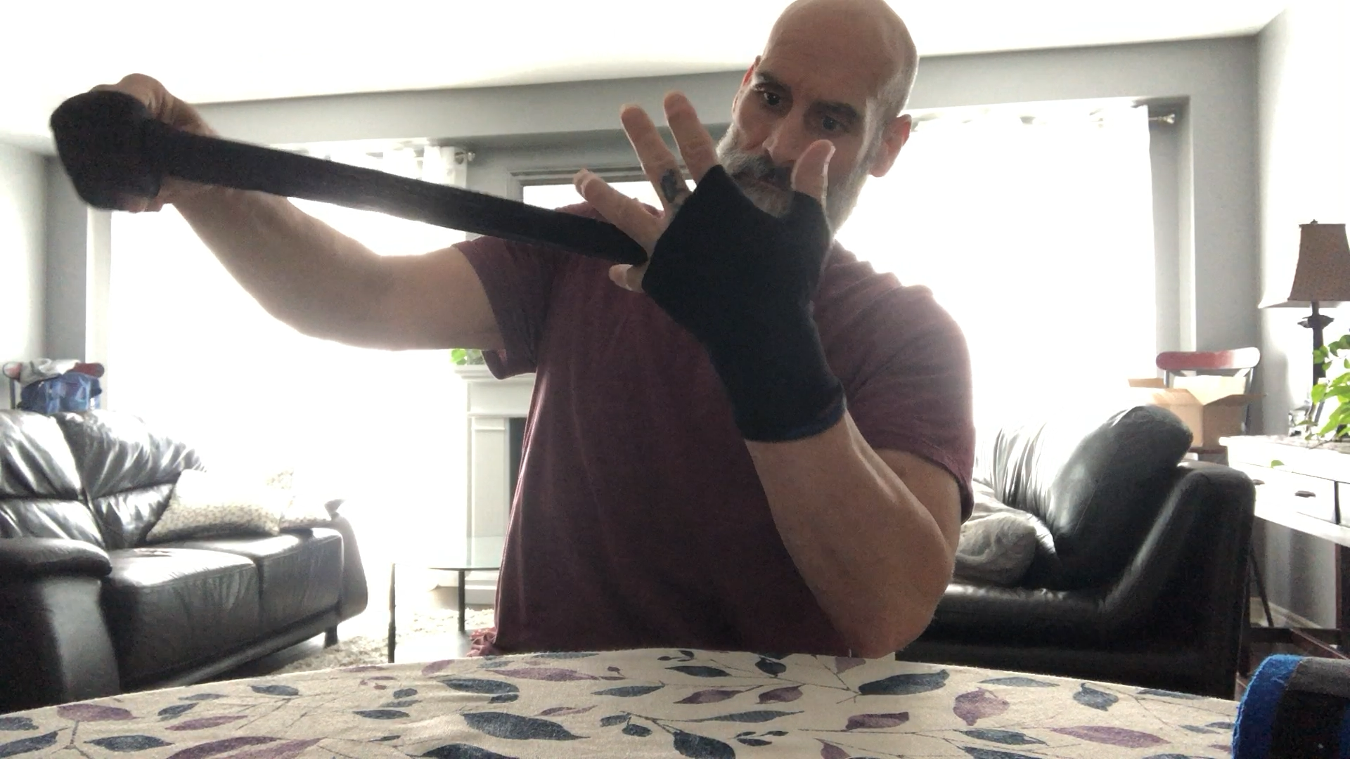 Hand Wrapping for Combat Sports