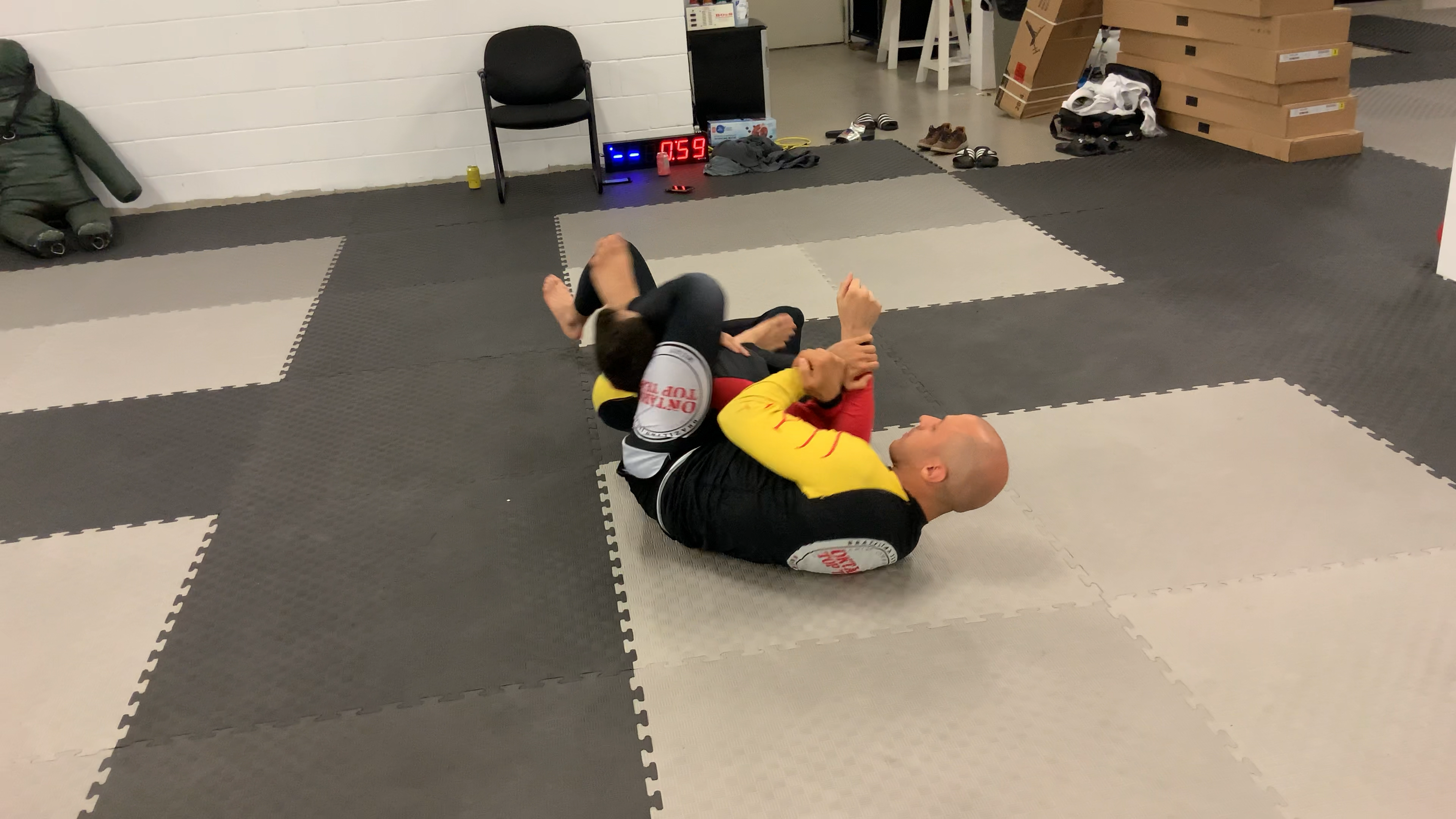 Back Take Module:Weak Side Kimura Grip Armlock