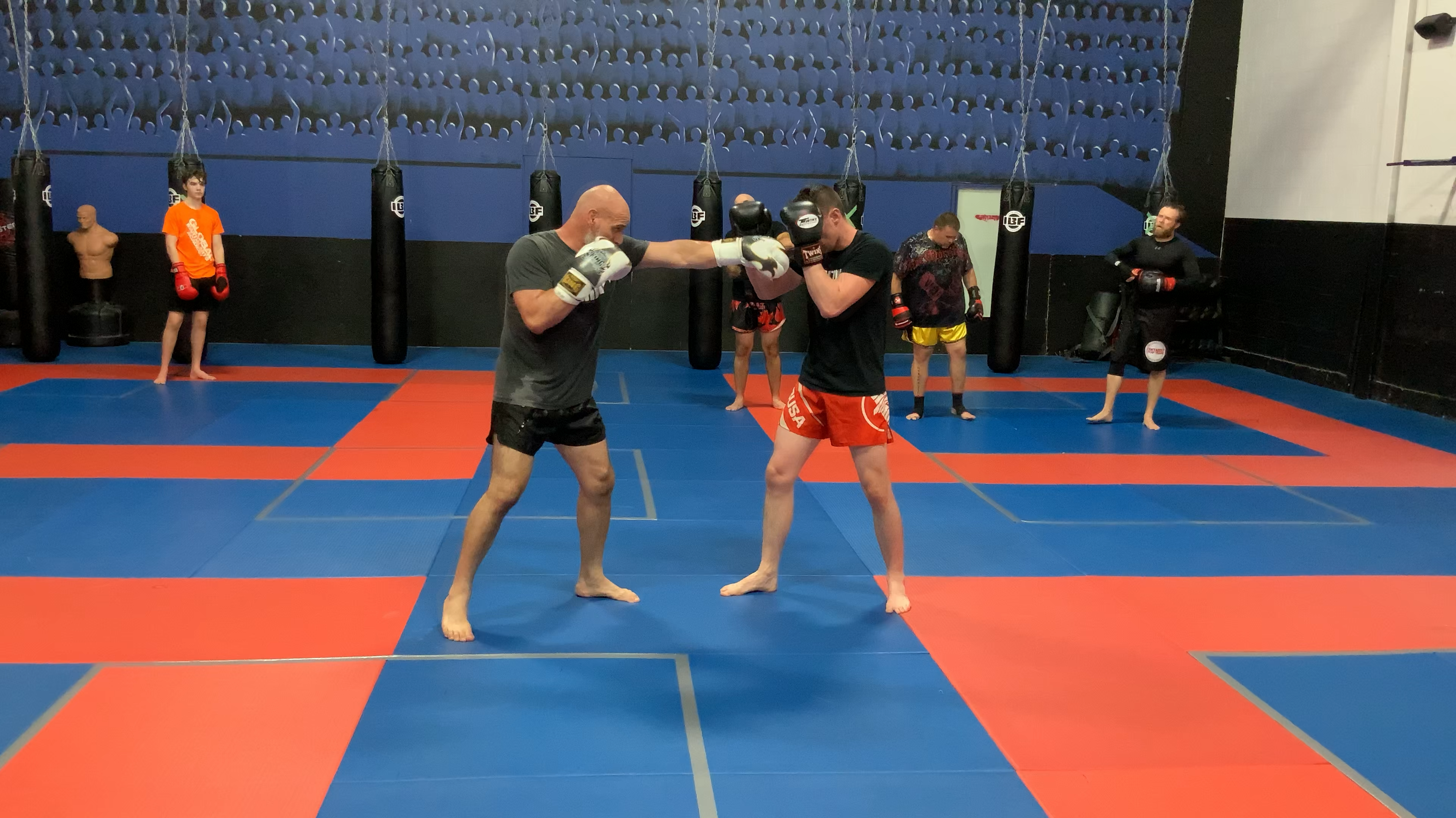 Jab and Cross attack and Defense warm up sparring drill