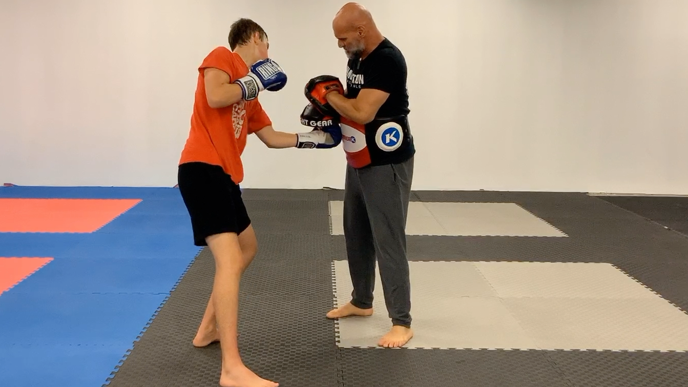 Building Pad work/ Focus mitt progressions ( combination development)