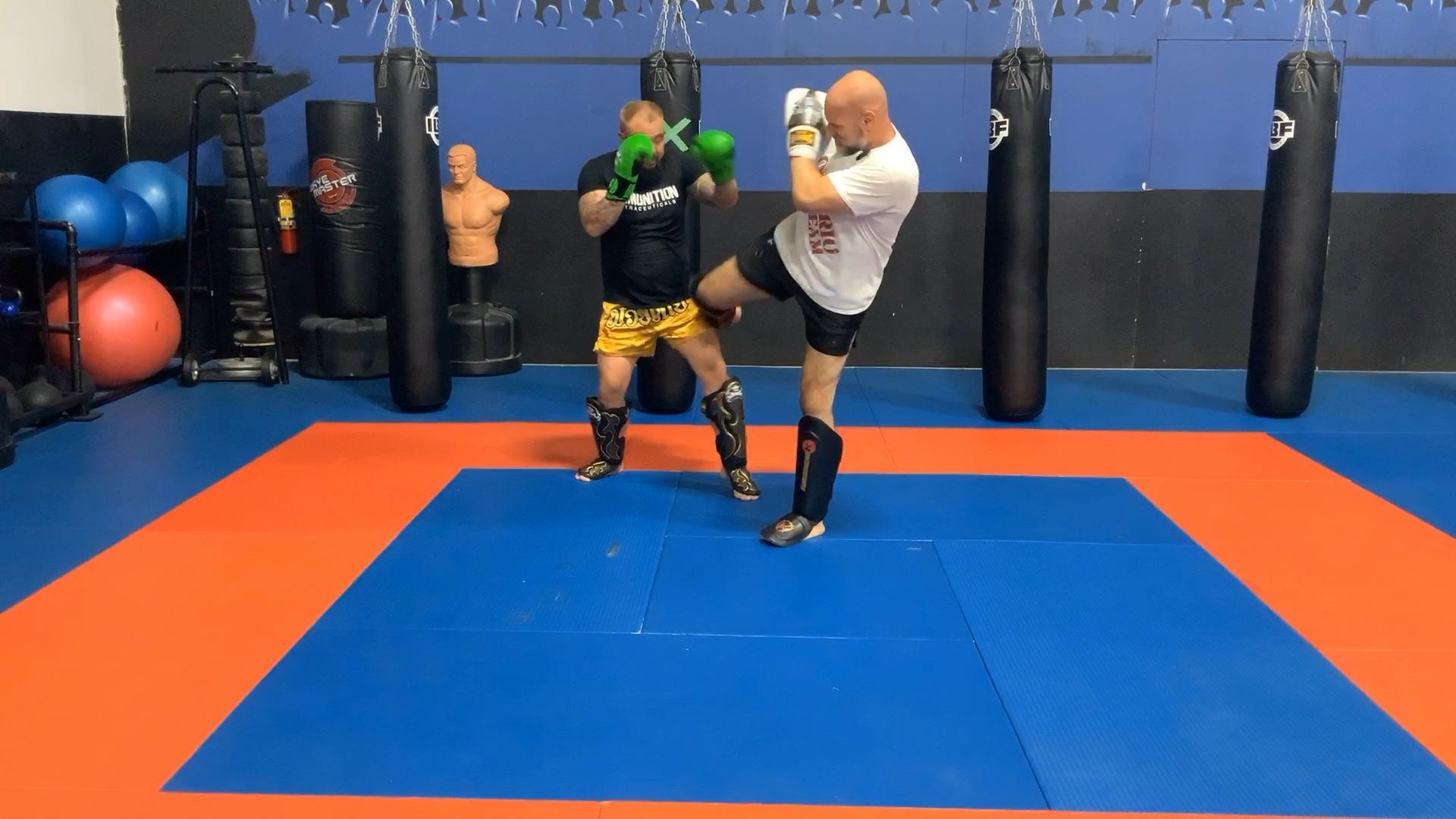 Advanced Muay Thai Combination with Elbow Strike