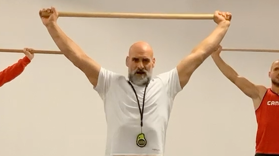 Maximal Expansive Breathing:Short Inhale to reflexive short exhale