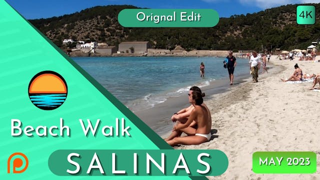 Salinas, Beach Walk Patreon 4K