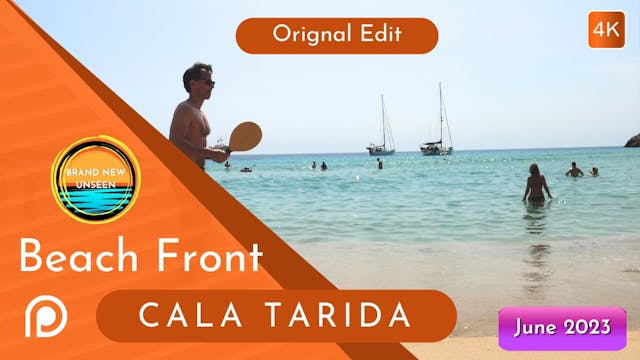 Cala Tarida BRAND NEW June 2023 Beach Front Patreon 4K