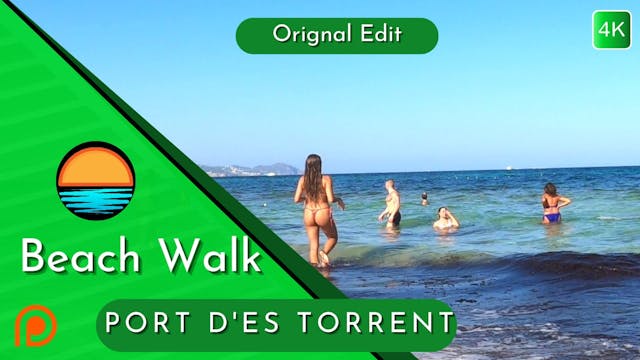 Port D'es Torrent, Beach Walk Patreon 4K.mp4