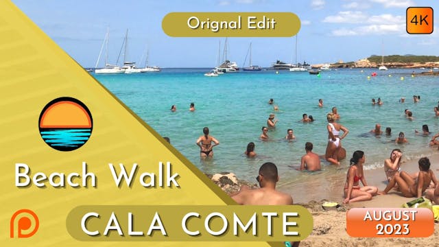 Cala Comte August, Beach Walk Patreon