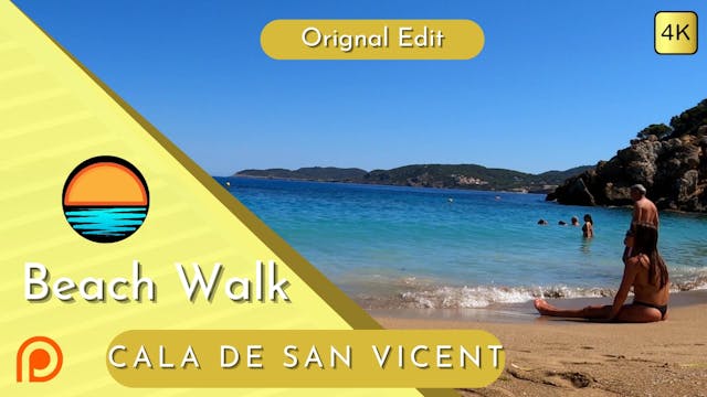 Cala de San Vicent, Beach Walk Patreon 4K.mp4