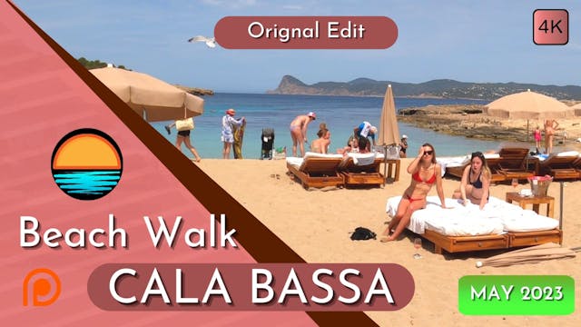 Cala Bassa may 2023 4k beach walk patreon