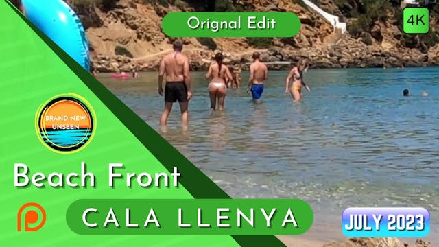 Cala Llenya June Beach Front  Patreon 4K