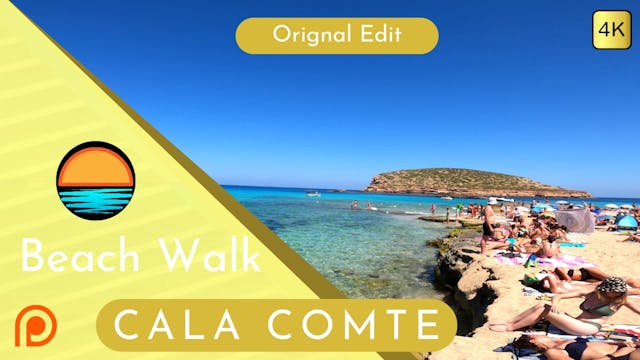 Cala Comte in May 4K Beach Walk Patreon.mp4