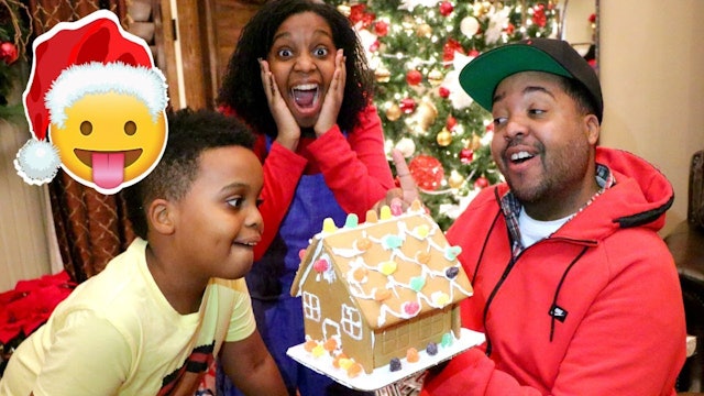 Gingerbread House Surprise!