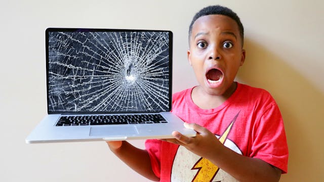 The Broken Laptop!